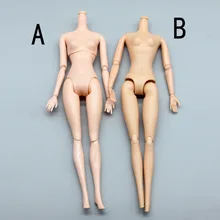 Birthday Gift DIY Kids Toy 12 Joints Doll Naked Body For Barbie Doll House For 1