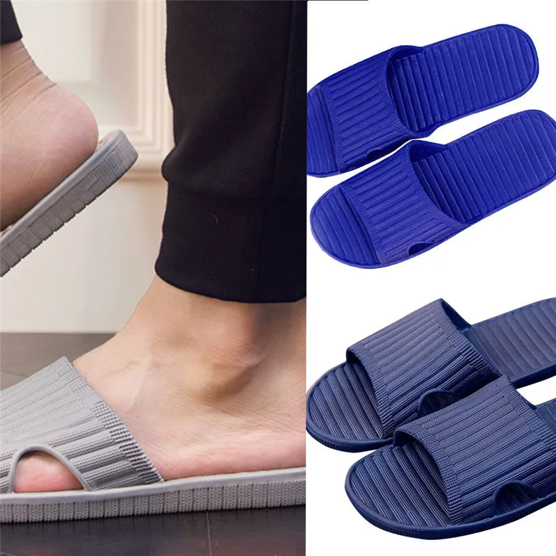 Men Summer Englon Antiskid Flip Flops Shoes Sandals Male Slipper Flip-Flops Beach Shoes Mans footwear terlik kapcie 40FE0509