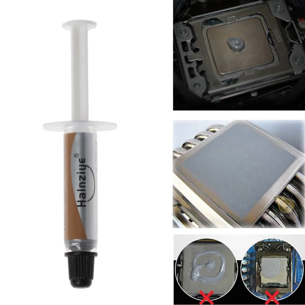 

10Pcs Thermal Grease Paste Compound CPU Heat Sink Processor Heat Sink Cooling Silicone Thermal Paste