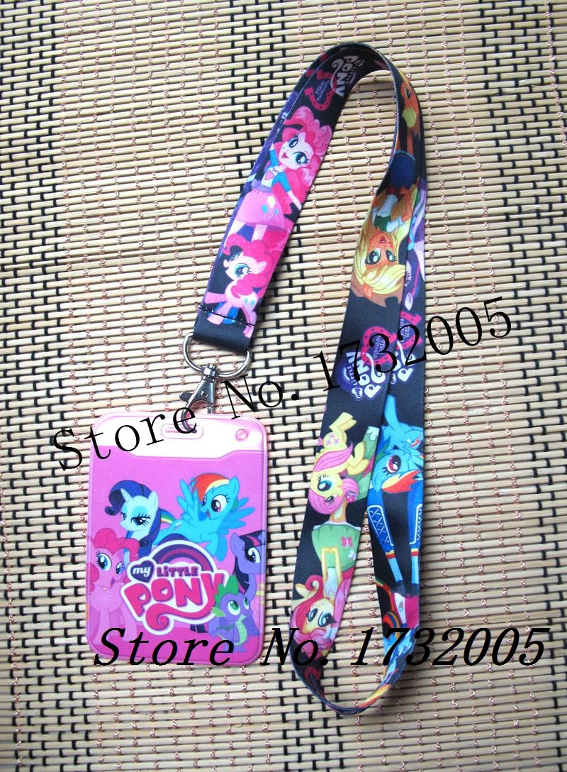 10pcs Horse Credit Card Holders Bank Card Neck Strap Card