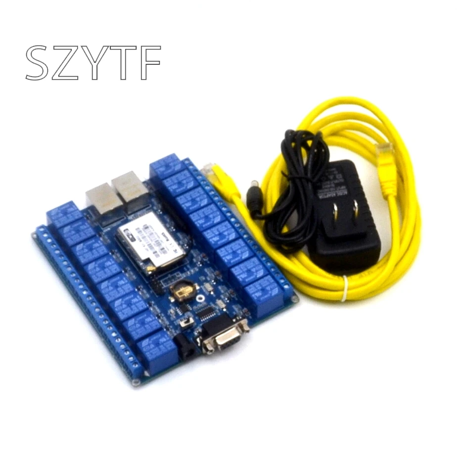 

16 channel Network control relay switches P2P WIFI module 16 relay remote control mobile control for arduino