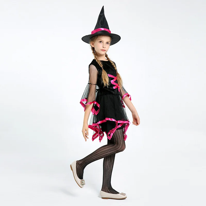 

Girls Halloween Witch Costume