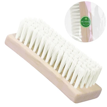 

Wooden Handle Multi-use Nylon Bristles Cleaning Brush Scrub Brush Wash Brush for Bathroom Coats Tiles Down