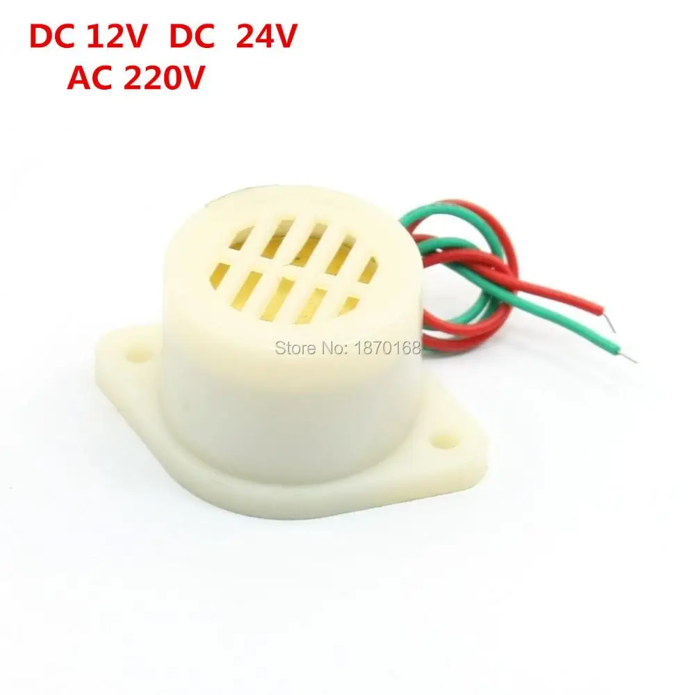 1 шт./лот ZMQ-2724 50dB DC 24V 12V AC220V Напряжение музыкальный звуковой сигнал промышленная сигнализация