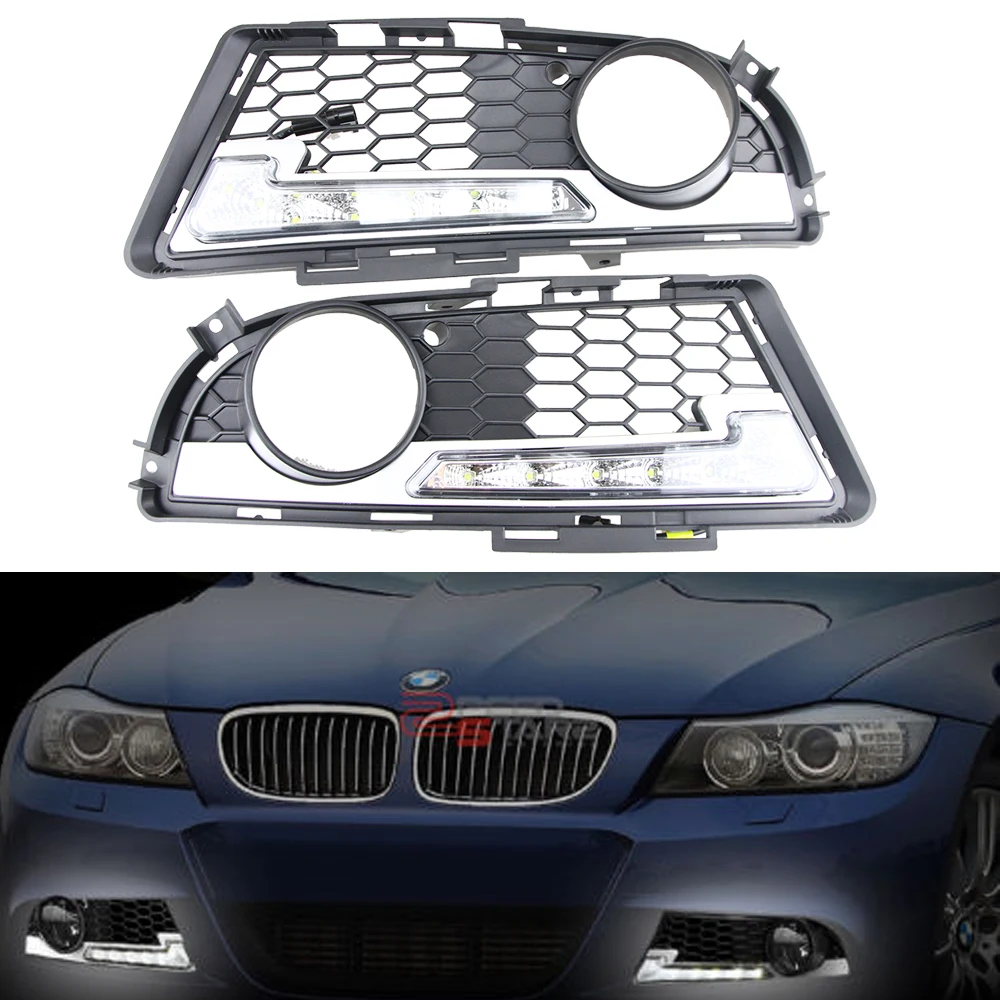 High Brightness Dimmable Function FOR 09 11 BMW E90/E91 LED Drl Daytime