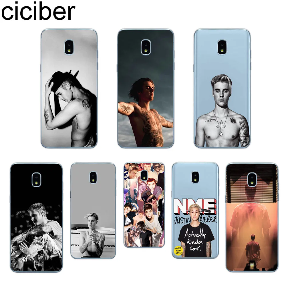 ciciber Justin Bieber for Samsung Galaxy J6 J5 J7 J8 J1 J2 J3 J4 Pro
Core Plus Prime mini 2017 2018 2016 Phone Case Soft TPU