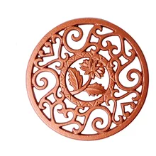 Горячая новинка чугунный горшок держатель коврик японский чайник бутик цветок металлический матрас теплоизоляция