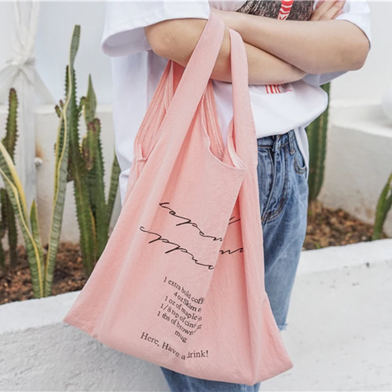 Hylhexyr шикарные хлопковые ручные сумки с надписью, холщовые сумки, женские пляжные сумки, хозяйственные сумки для женщин