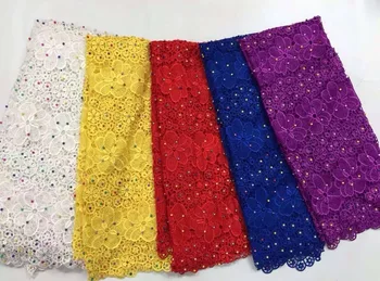 

NEW African guipure lace fabric for sewing African cord lace fabric for Nigerian party dress ALZ-R6485