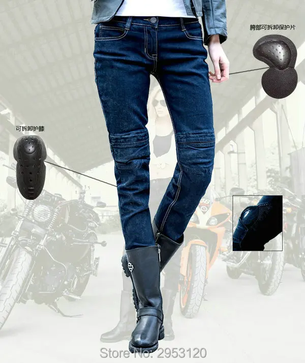 

Free shipping uglyBROS incision ubp10 female motorcycle knight riding jeans moto sports locomotive protection pants trousers