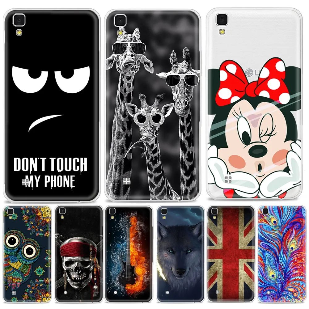 

Cute Cartoon X Power Soft Silicone TPU Case For Coque K210 K220 K220DS Minnie Printing Back Cover For Funda LG X Power 5.3" Capa