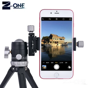 

NEW Smartphone Tripod Mount Universal Aluminum Metal Phone Tripod Adapter Holder Stand for iPhone X 8 7 plus Samsung