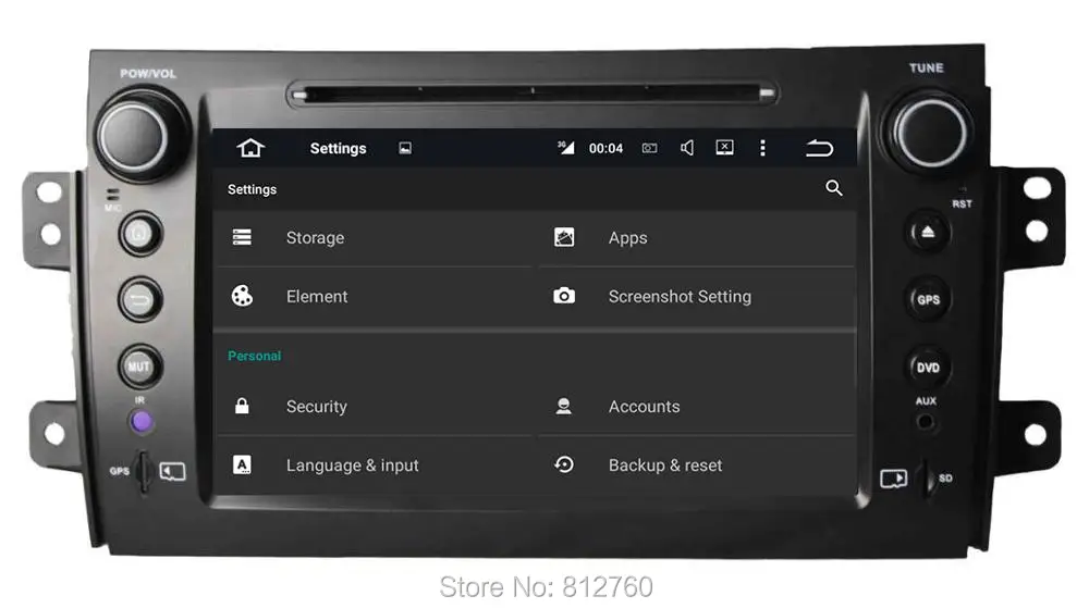 Cheap ROM 16G Quad Core 1024*600 Android 5.1.1 Fit for SUZUKI SX4 2006 2007 2008 2009 2010 2011 2012 Car DVD Player GPS Radio WIFI 4G 7