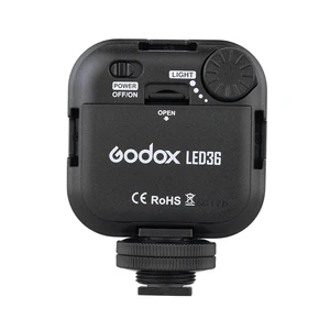Image 3 - Original godox led36 led luz de vídeo 36 luzes led lâmpada iluminação fotográfica 5500 ~ 6500 k para câmera dslr filmadora mini dvr