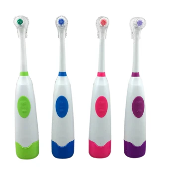 

Rotating Anti Slip Waterproof Electric Toothbrush for Adult with 2 Brush Heads Automatic Tooth Brush Oral Hygiene Dental Care