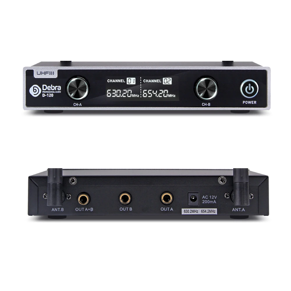 Debra Audio UHF Wireless Microphone System With