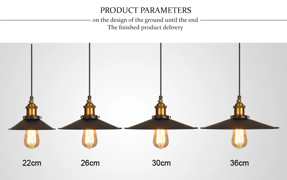 KARWEN винтажные подвесные светильники промышленный Лофт черный промышленный Ретро Эдисон лампа металлическая E27 держатель Железный Ресторан Бар лампа