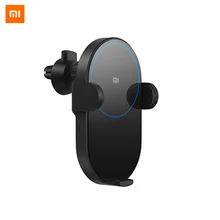 XIAOMI MIJIA 20 Вт MAX QI сертификация Электрический автомобильный держатель для телефона Быстрое беспроводное зарядное устройство