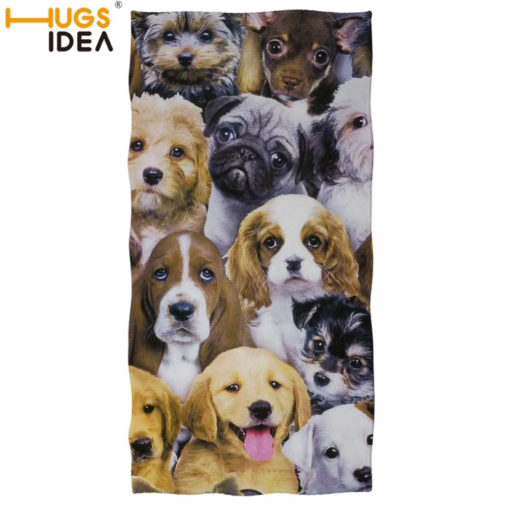 HUGSIDEA لينة منشفة شاطىء قطنية لطيف الطباعة 3d القط السباحة منشفة استحمام اليوغا كنبة مكتب بطانية 75X150 فوط استحمام ماصة