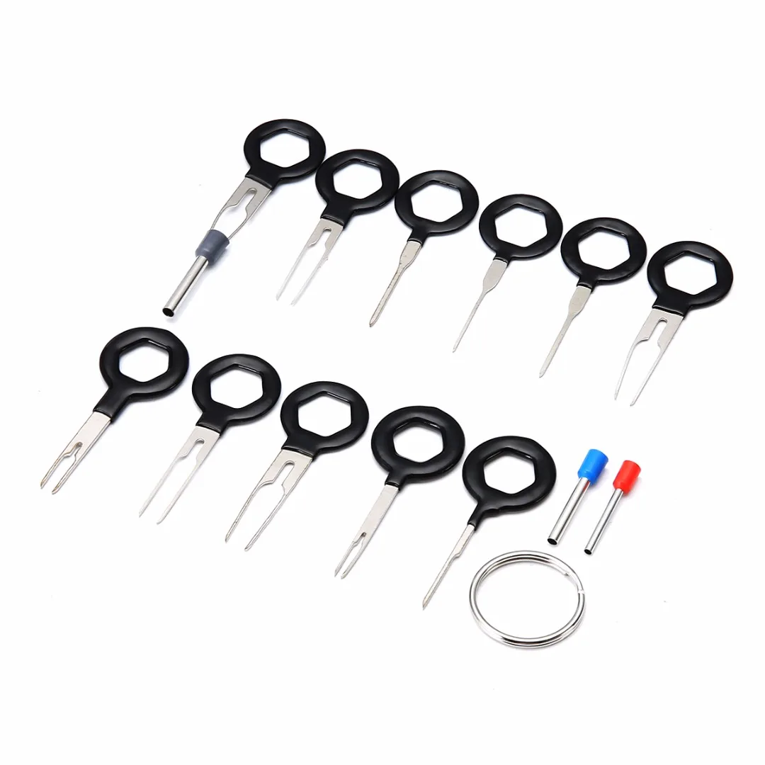 

11pcs/Set Practical Car Terminal Removal Tool Automotive Electrical Wiring Connector Extractor Puller Release Pin Mayitr
