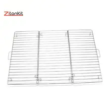 Складная стойка для охлаждения торта металлический квадратный сетчатый лоток Печенье Хлеб маффины сушильная подставка инструмент для выпечки кондитерских изделий охлаждающий держатель
