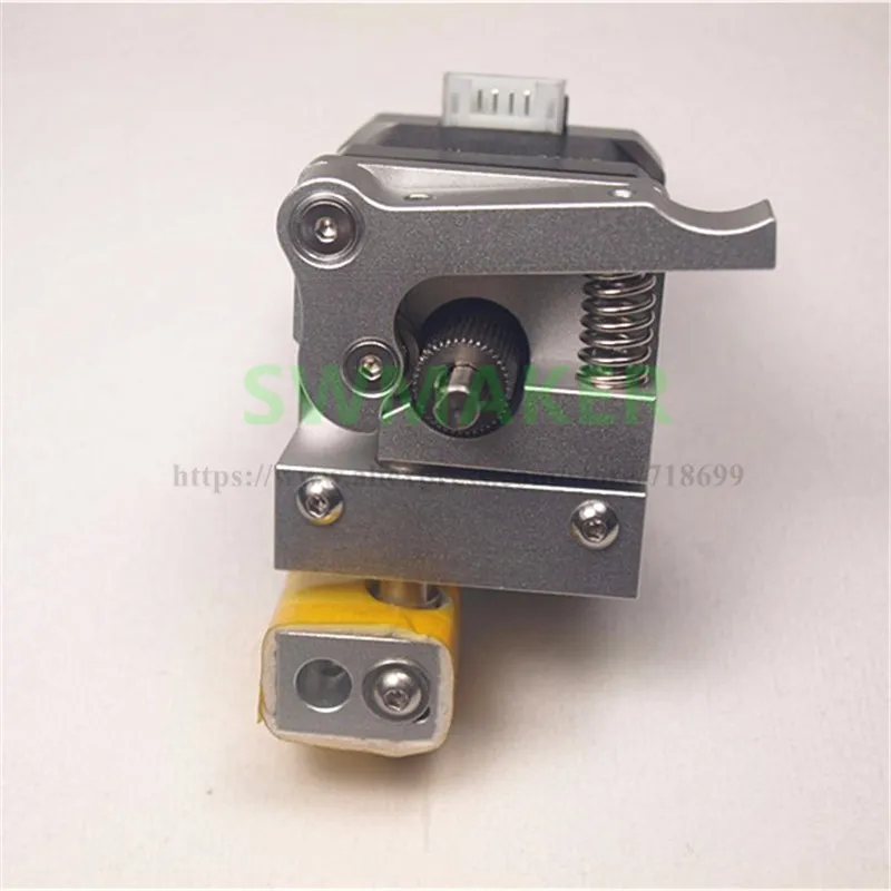 

Wanhao i3 3D Printer Upgrade MK10 PTFE lined Hotend Metal Extruder kit for Wanhao i3 0.4mm 1.75mm No Motor