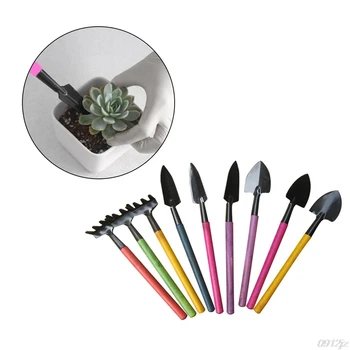 

3Pcs Mini Garden Hand Tool Kit Plant Gardening Shovel Spade Rake Trowel Kid Children Mini Garden Tools Beach Toy Random Sent