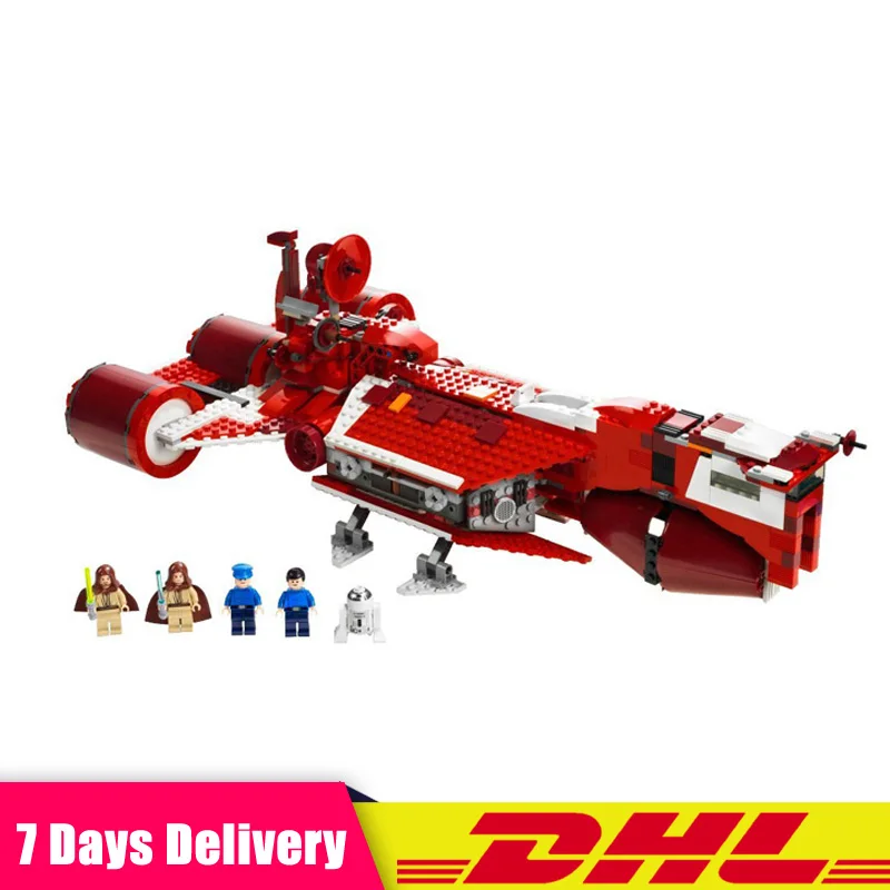 

LEPIN 05070 963Pcs UCS The Republic Cruiser Set Children Model Educational Building Blocks Brick Toys Compatible LegoINGlys 7665