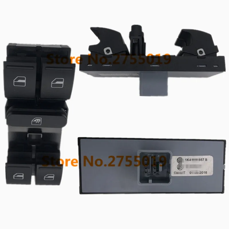 Кнопка переключения управления окном для VW Golf 5 6 jetta Passat Variant cc Alltack Seat Altea XL Toledo III