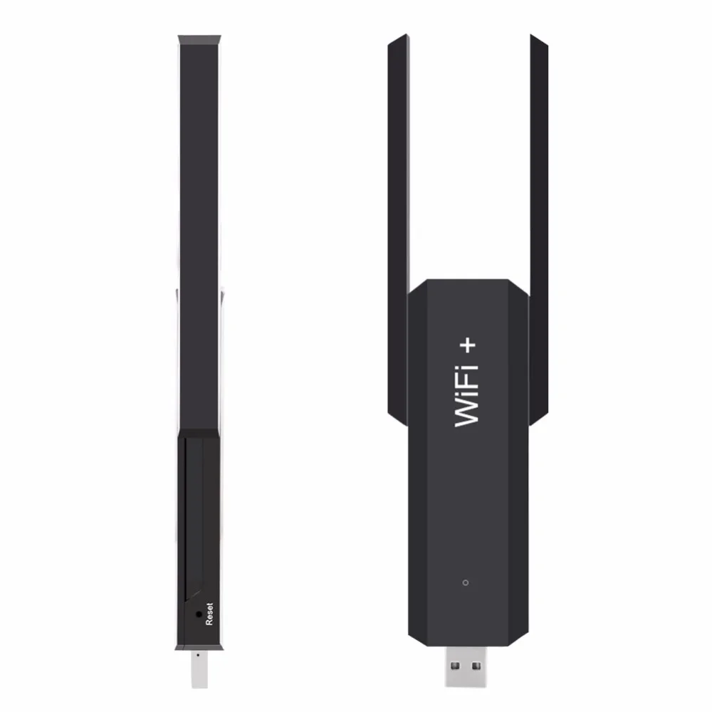 USB Wi Fi Range Extender 300 Мбит/с беспроводной ретранслятор усилитель сигнала с 2 антеннами