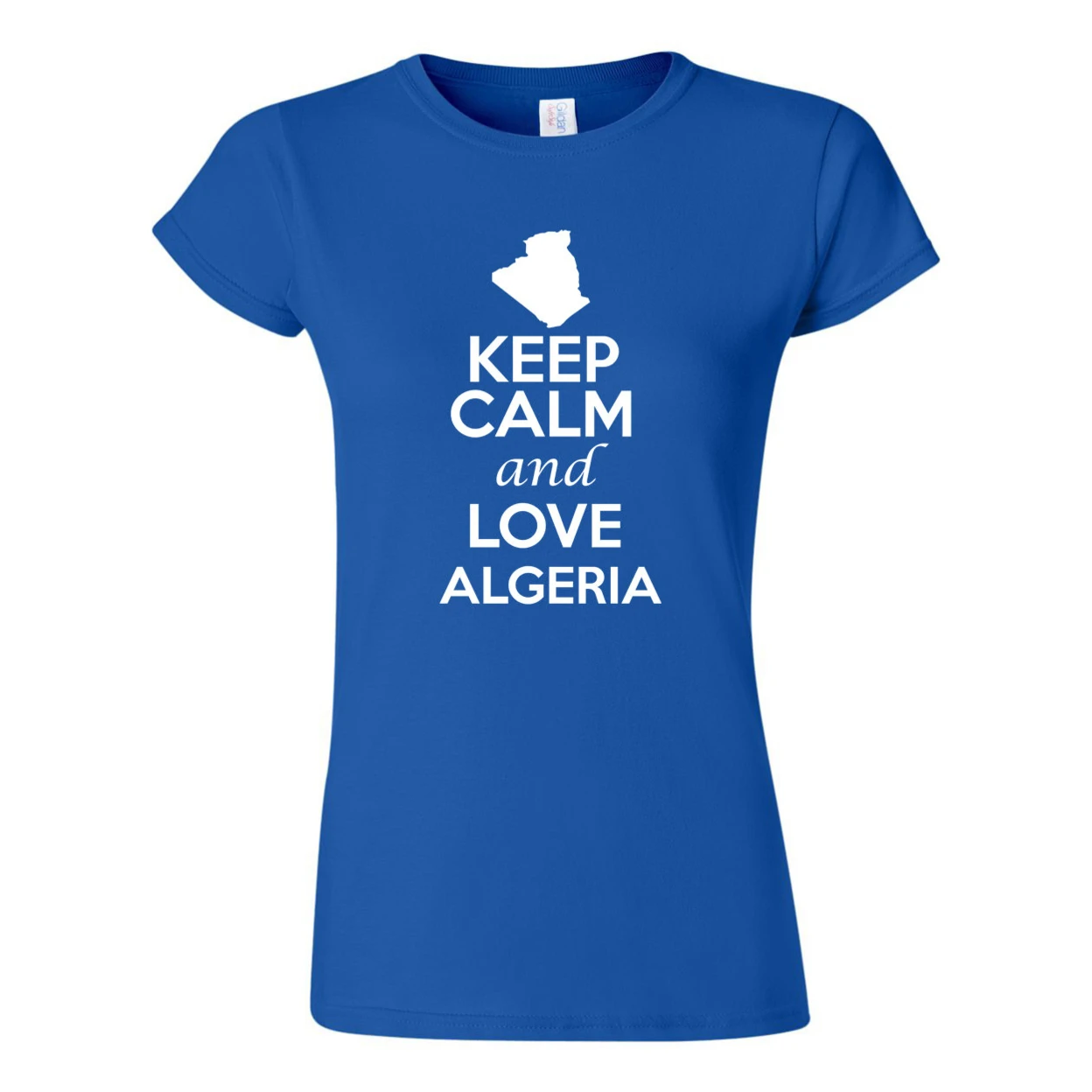 Junior Keep Calm And Love Algeria Country Patriotic Novelty T-Shirt Tee 1245 (3)