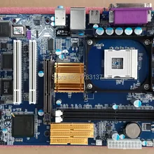 Новая Промышленная материнская плата 845GV 845GL 845 с 1 слотом ISA, 1 COM, 2 IDE, разъем 478, VGA, AGP 4/8X