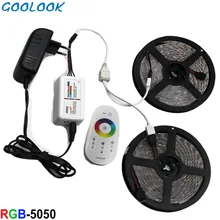 Светодиодная лента RGB SMD 5050 RGBW светодиодная RGB лента водонепроницаемая светодиодная лента полоса DC 12 В RGB контроллер Набор