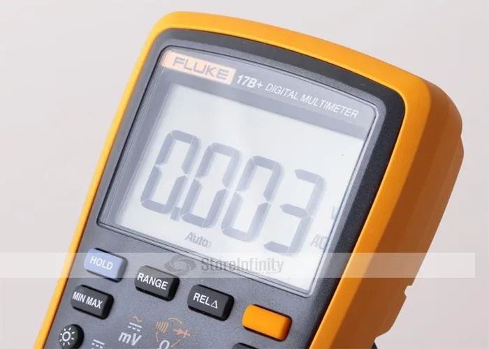 Fluke 17B + PLUS Цифровой мультиметр (с подсветкой) датчик температуры преобразователь
