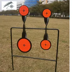 Airgun 4-тарелка Spinner целевой/также для пейнтбола Стрельба/Улучшение Охота Стрельба Тактический умений/Открытый Спорт