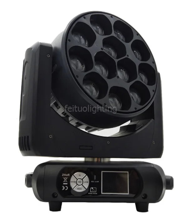 12X40W Point control 4 in 1 zoom moving head  (6)