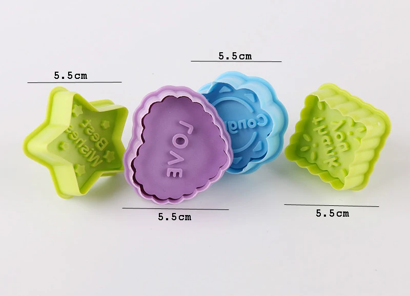 8 шт. DIY Форма для выпекания животных Жираф Лев в форме 3D резак печенья печенье