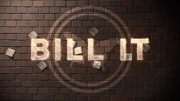 Bill It (ALL and Gimmick) от SansMinds Creature Lab-Trick, реквизит для карты, иллюзии, волшебные игрушки, забавная уличная магия