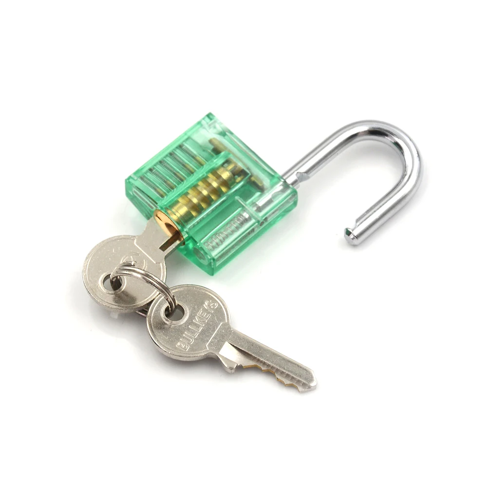 

Transparent Locks Pick Visible Cutaway Mini Practice View Padlock Hasps Training Skill For Locksmith Furniture Hardware