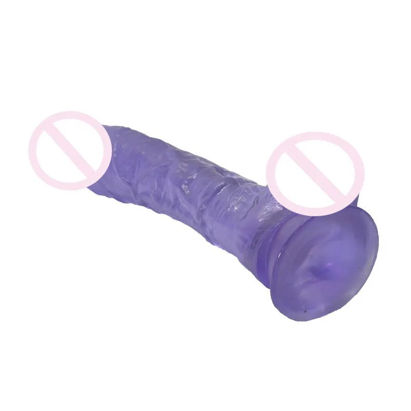 9.45'' Purple Realistic Big Dildo Super Huge Dildo with Suction Cup Giant Dildos for Women Jelly Penis