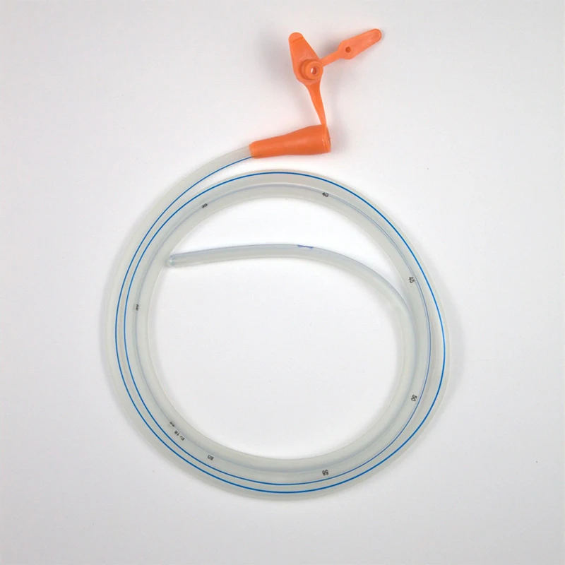 Fr16 Fr18 E.O Sterilized 10 pcs PVC Medical Stomach Feeding Tube for Adult Enteral Feeding nutrient input Stomach decompression Fr16 Fr18 E.O Sterilized 10 pcs PVC Medical Stomach Feeding Tube for Adult Enteral Feeding nutrient input Stomach decompression