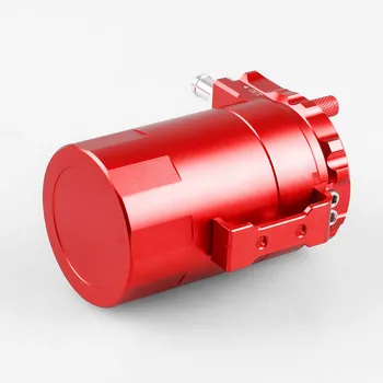 

Oil Catch Breather Can 300ML Universal Baffled Aluminum Reservoir Tank Light weight long lasting Keeps the engine clean