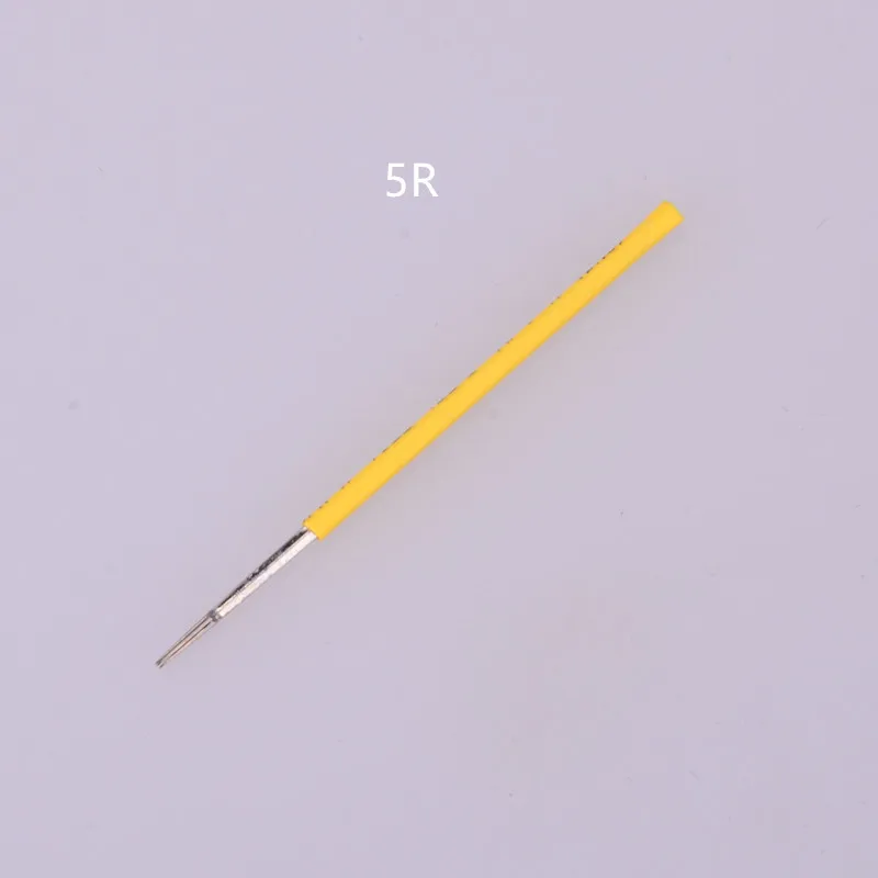 5R 50pcs Merlin Tattoo Needles For Permanent Makeup Machine -Professional Eyebrow and Lip Makeup Needles Free Shipping