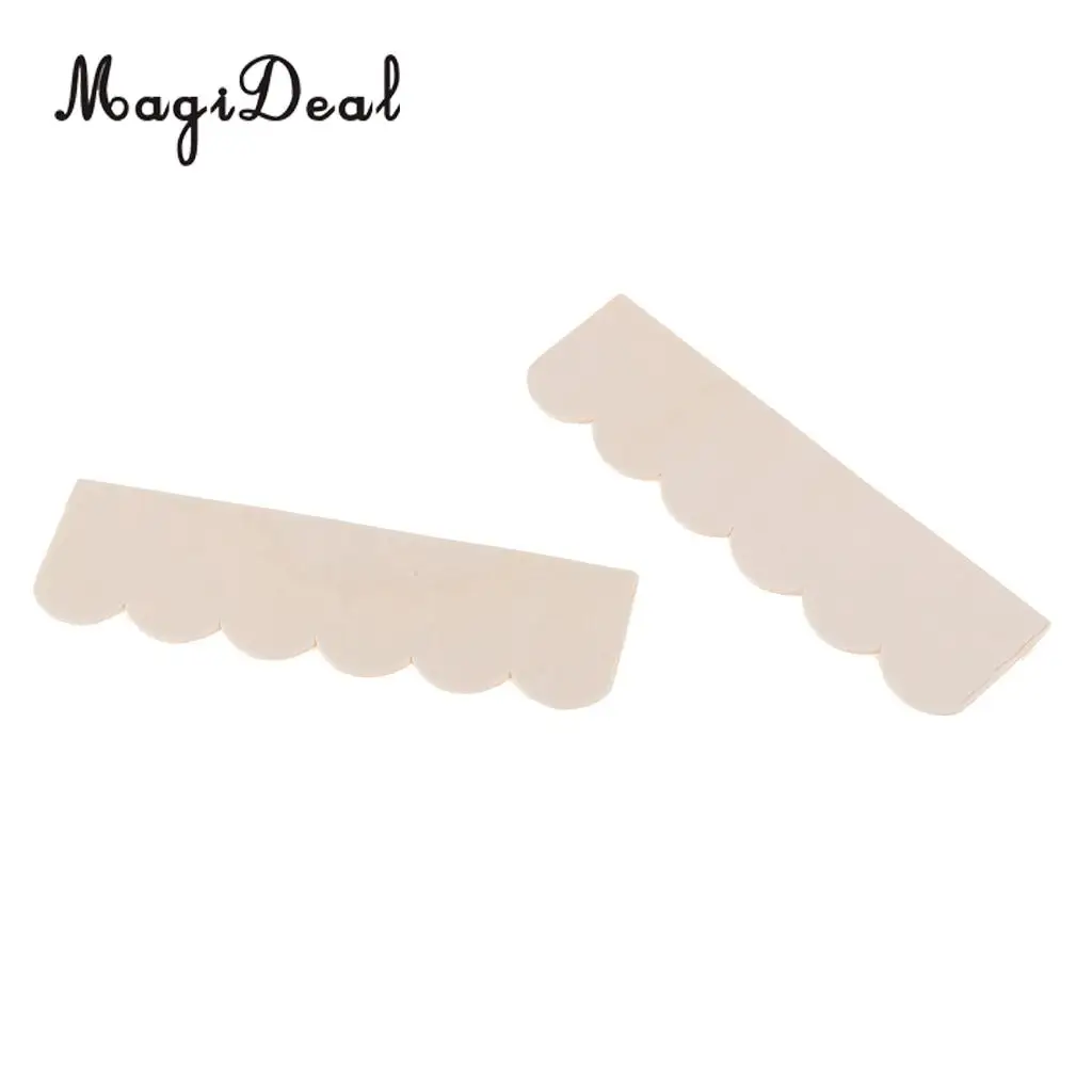 Handmade Wooden Roof Tiles for 1/12 Scale Dollhouse Home Garden Room Items Furniture Acc Children DIY Craft Toys
