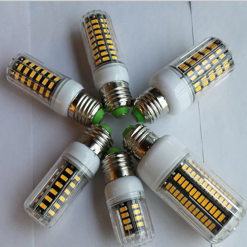

5733 Lampada LED Lamp E27 220V 42LED 64LED 80LED 108LED 136LED Lamparas LED Bombillas LED Bulb Brighter than 5730 LED Light