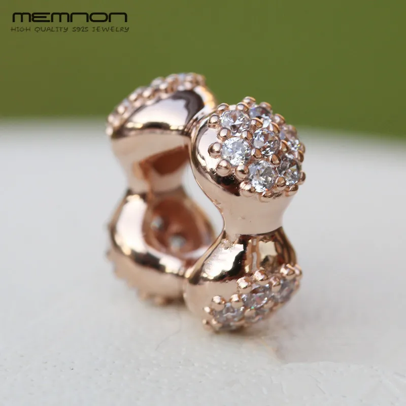 

New Autumn 925 sterling Silver Love Pods Spacer Charms beads fit charm Bracelets Necklaces DIY jewelry making for women Memnon