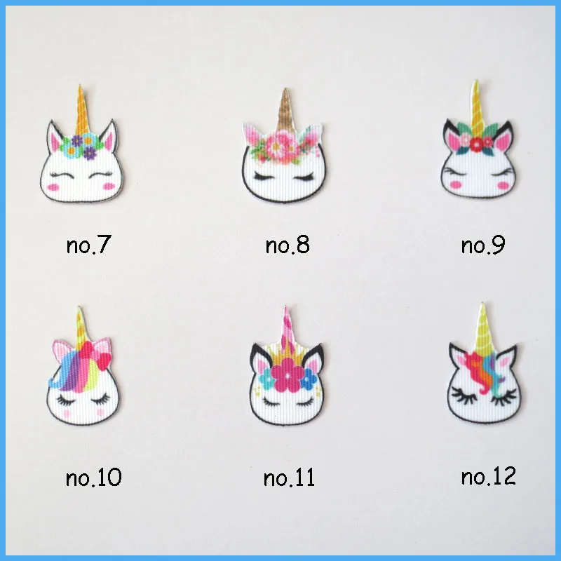 60 Girl 1.75/" Unicorn L.O.L Surprise Doll Rainbow Baby Cloth Patch Wholesale