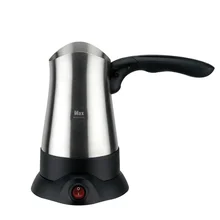 Кофемашина 270 мл портативная Турецкая Кофеварка электрическая кофейник из нержавеющей стали кофейник Expresso пищевой 360 градусов