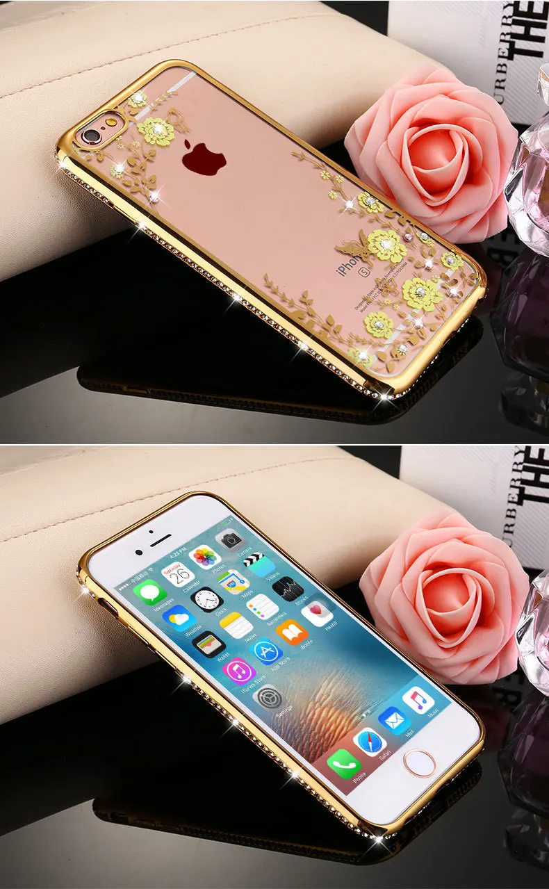 For Iphone 7 Case Iphone XS Max Case 8plus 7plus 6S 6Plus Luxury Brand Plating Diamond Clear Back Cover For Iphone X Case XRDescription:!!2505742445.jpg