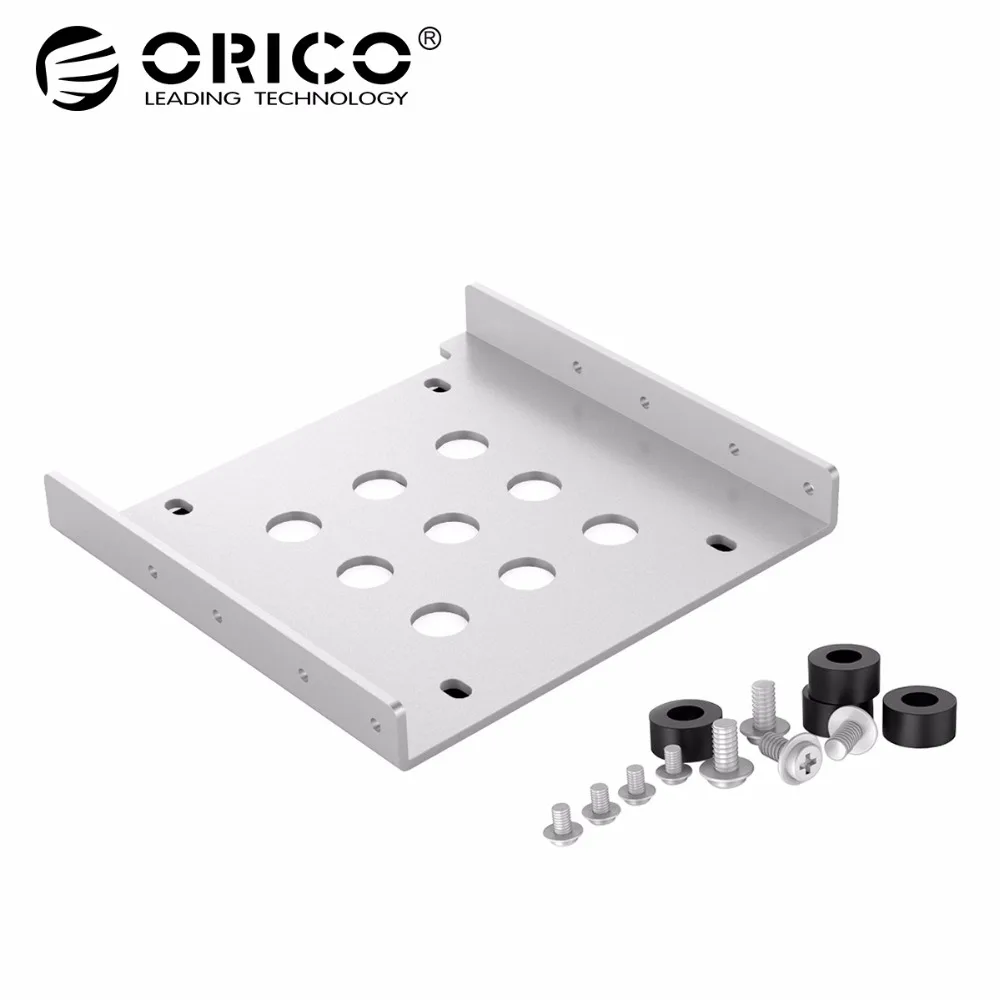 

ORICO Aluminum 2.5 to 3.5 inch Hard Drive Caddy Hard Drive Holder Support 2.5 inch IDE / HDD / SSD For PC Hard Drive Enclosure